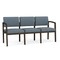 Lesro 3 Seat Tandem Seating W/ No Center Arms, 65 in W 26 in L 31.5 in H, Lenox Series LW3101 - alternate 1
